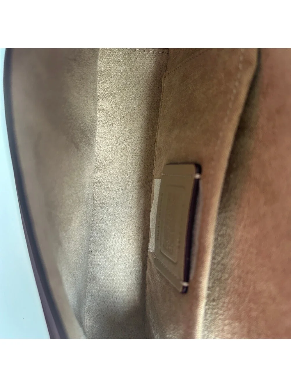 Coach Andrea Shoulder Bag Faded Blush Peach Smooth Leather Flap CT768